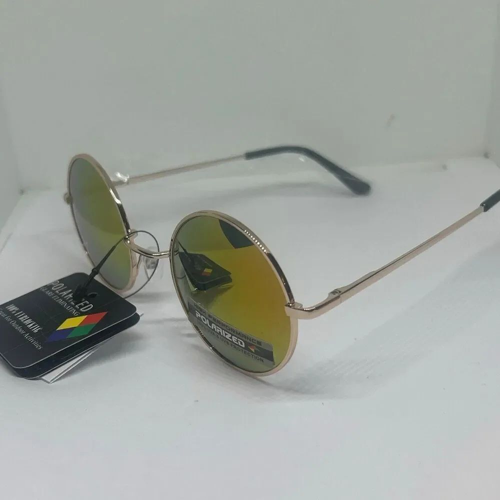 Mirrored Polarized Sunglasses UV400 Protection Unisex